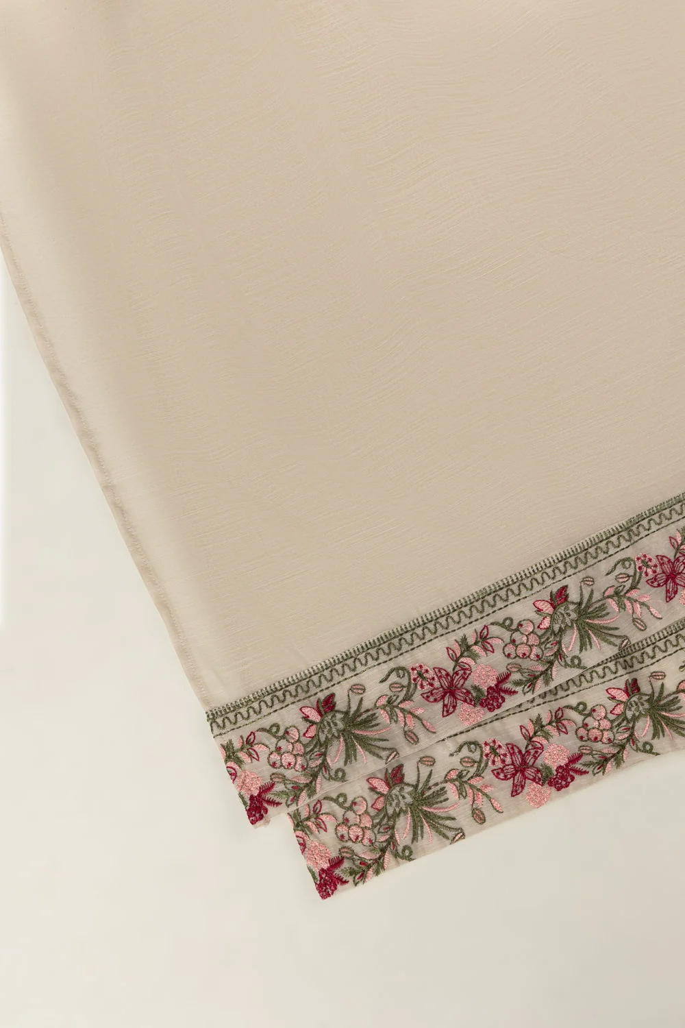Poly Munar Embroidered Dupatta - Image 2