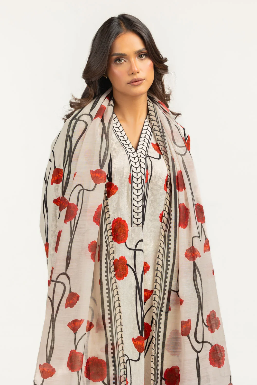Poly Munar Printed Dupatta - Image 4