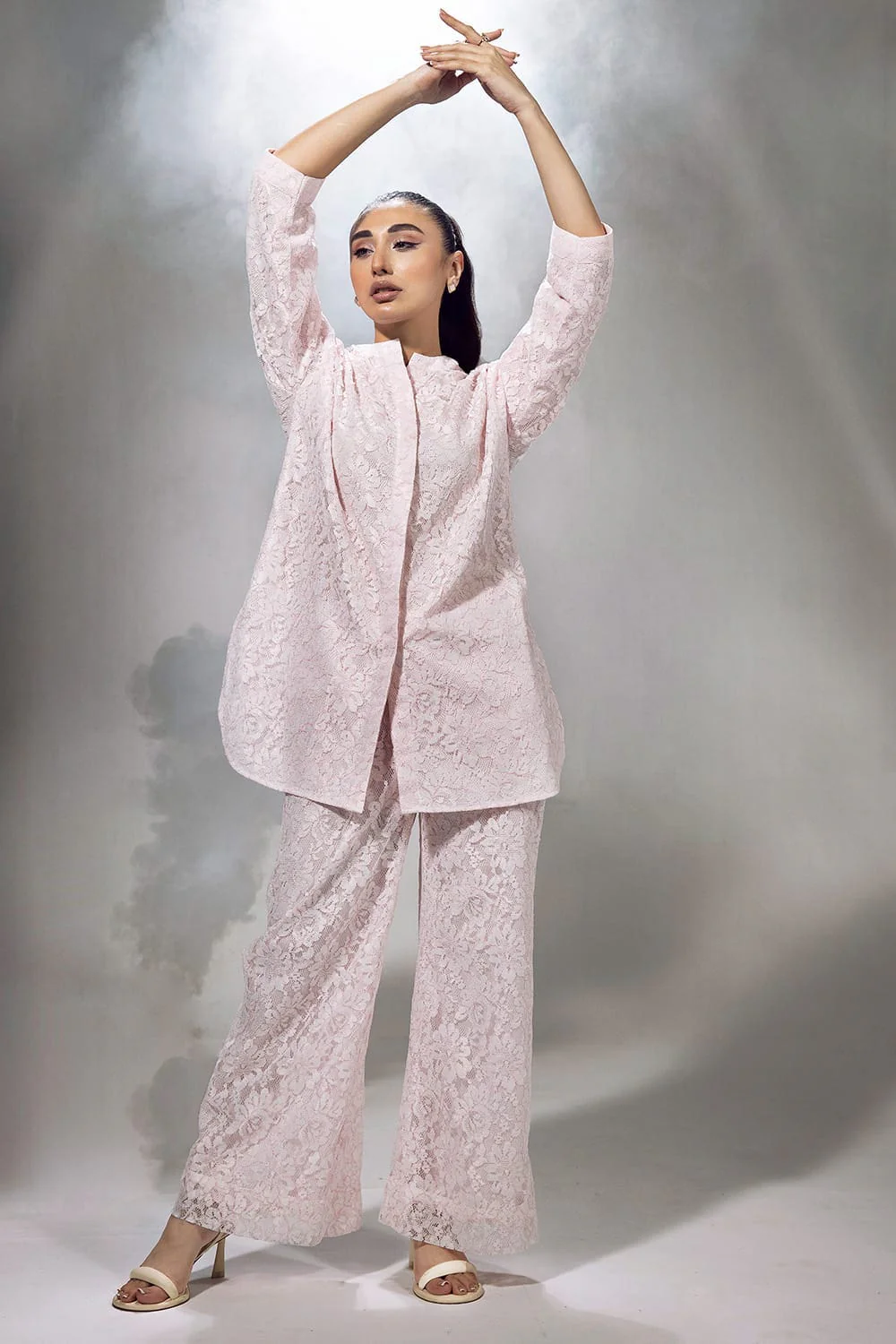 Poly Net Dyed Co-Ord Set - Image 5