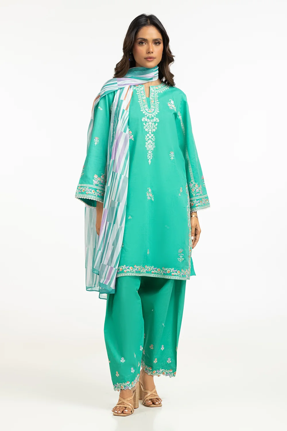 Poly Tissue Silk Printed Dupatta
