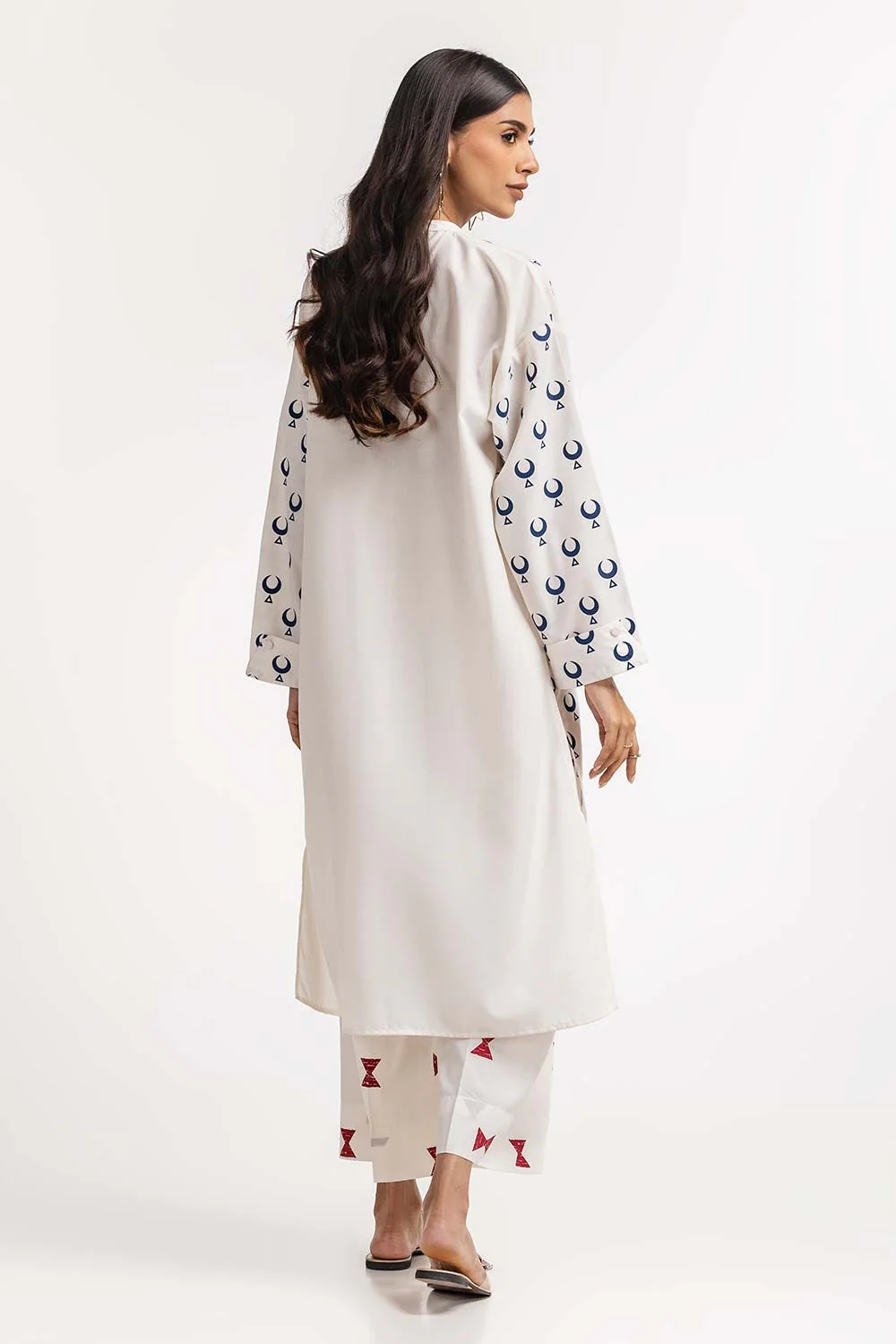Poly Viscose Block Printed Co-Ord Set - Image 6