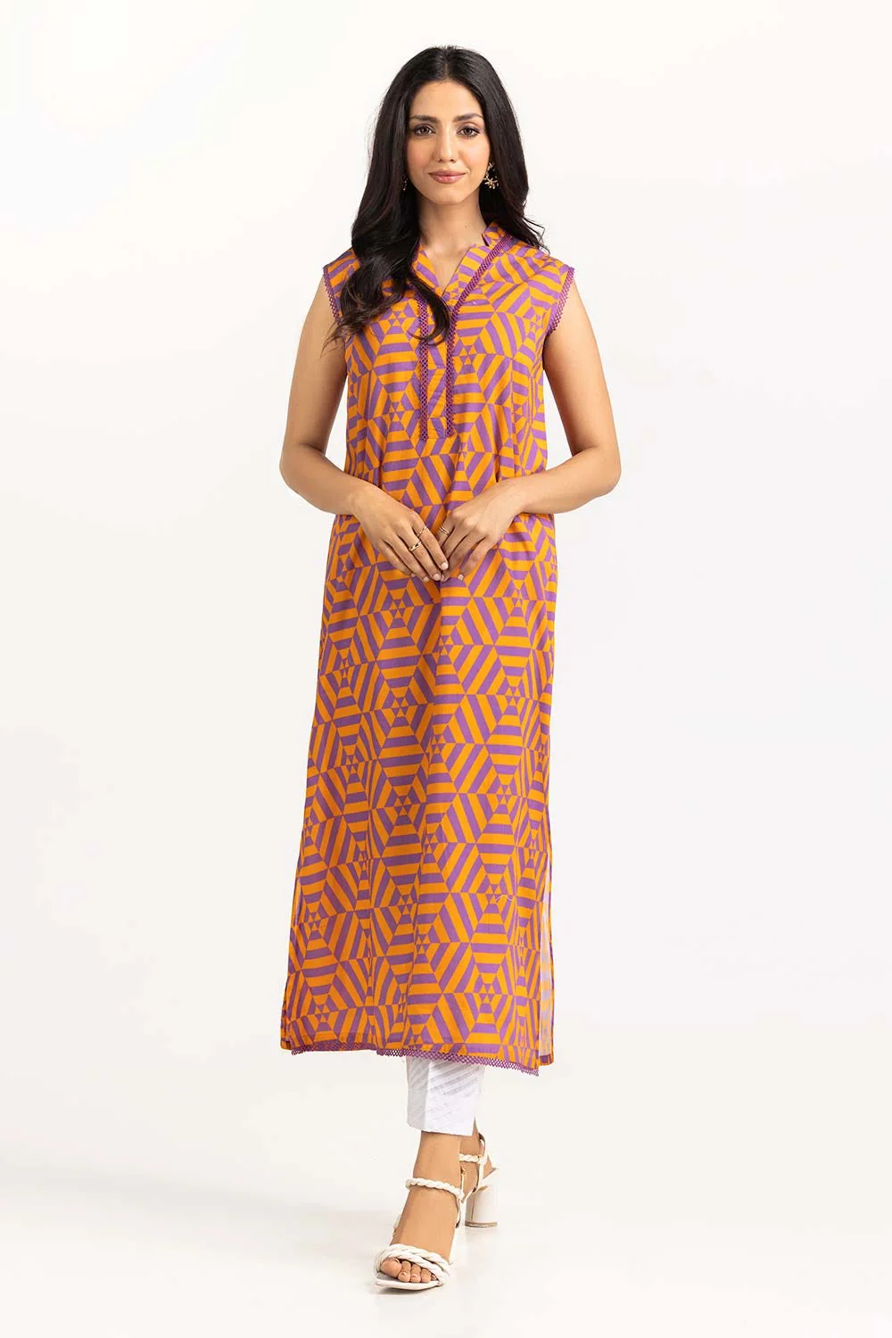 Printed Cambric Shirt - Image 3