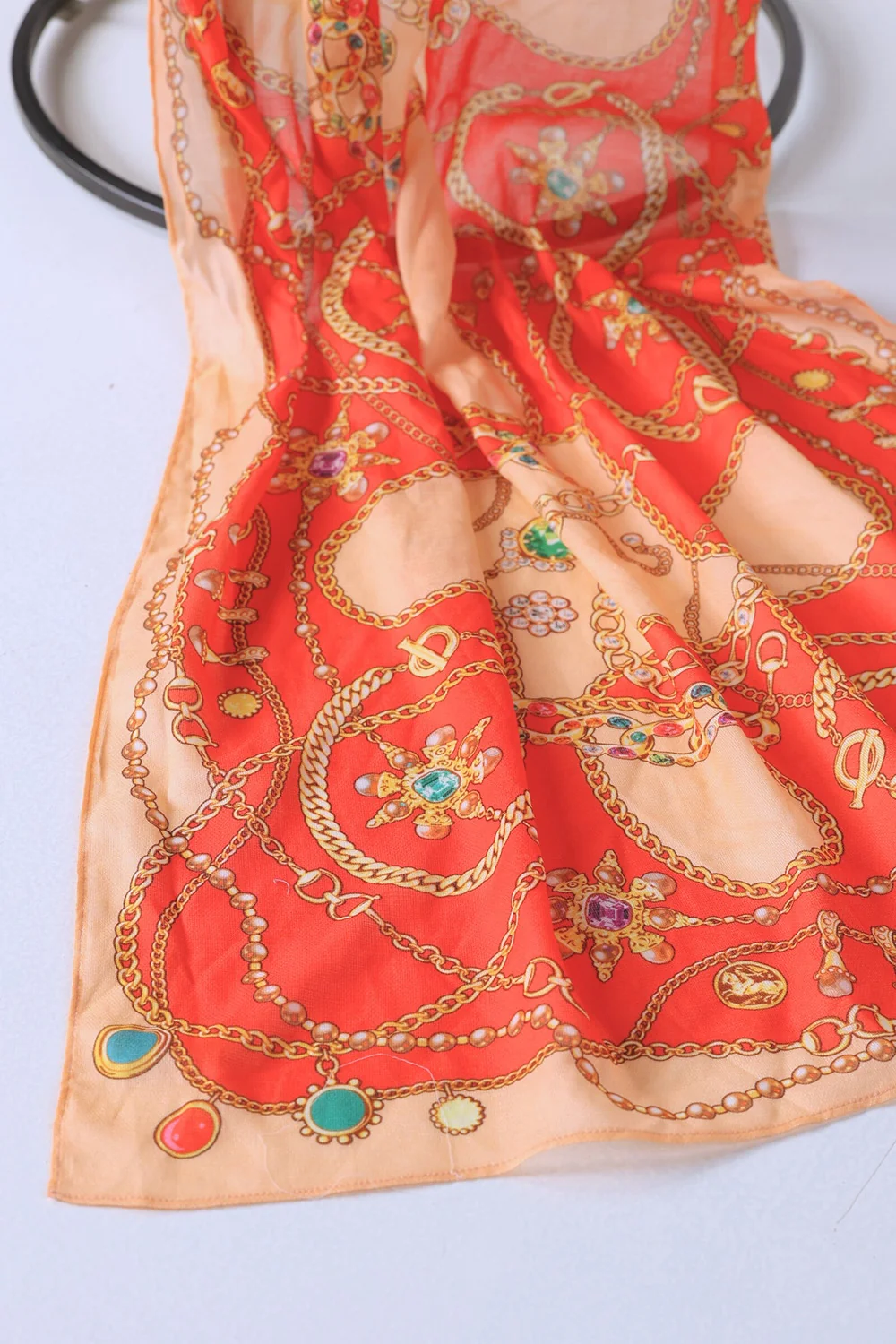 Printed Khadi Scarf - Image 2