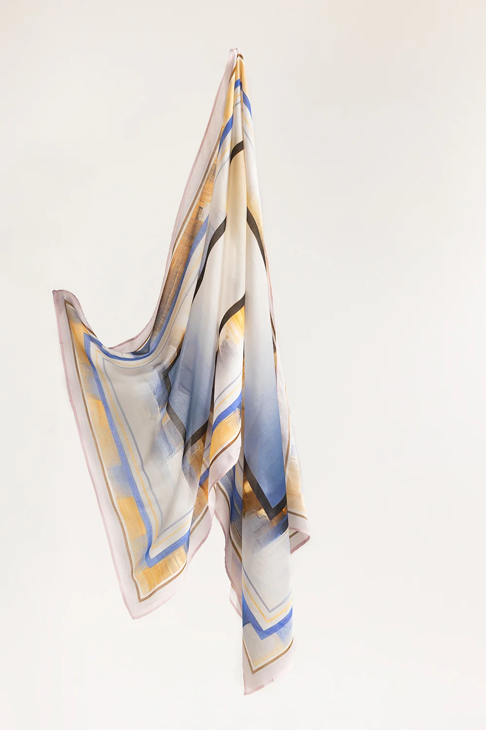 Printed Khadi Scarf - Image 3