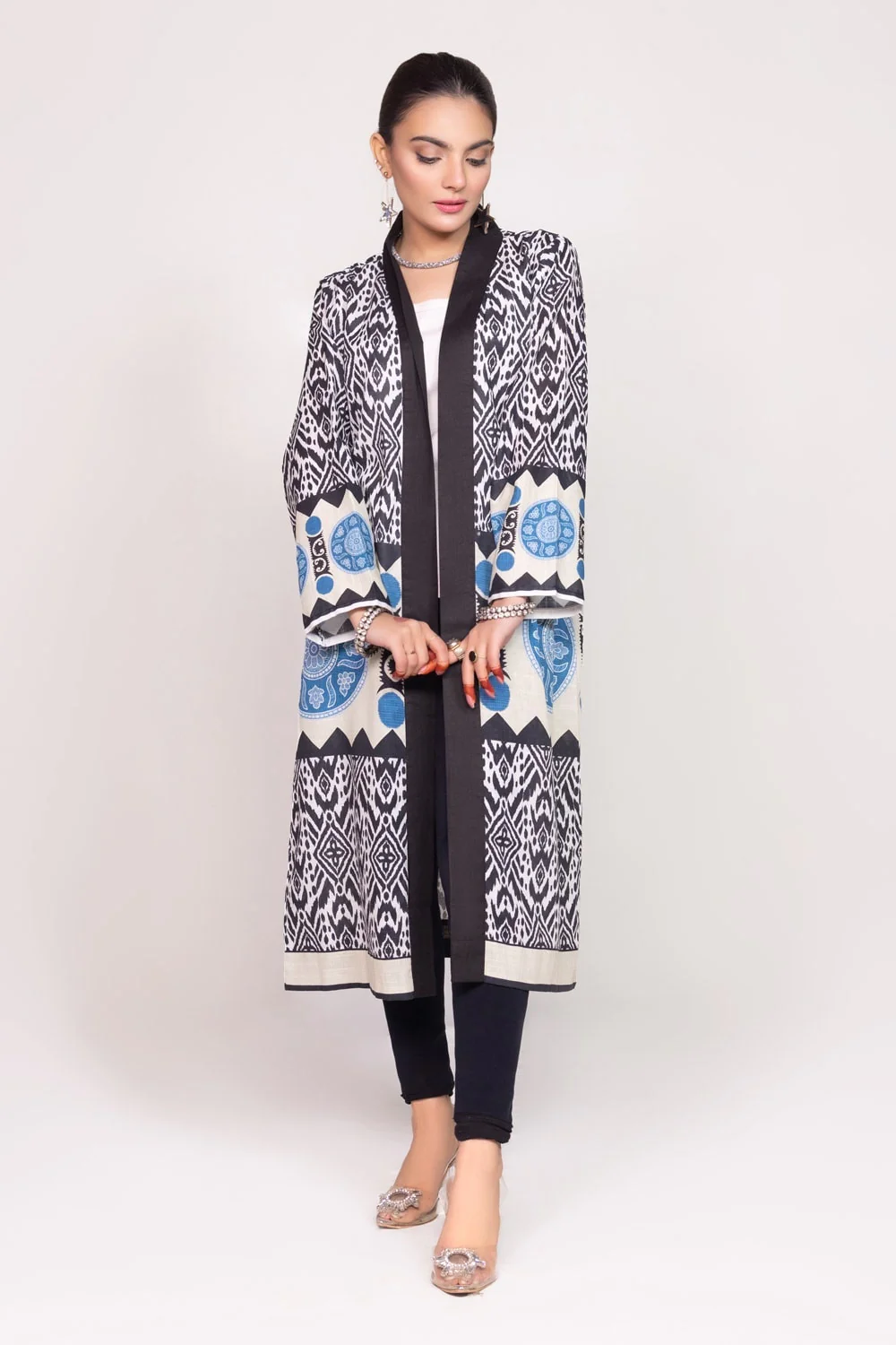 Printed Melody Printed Gown Shirt - Image 2