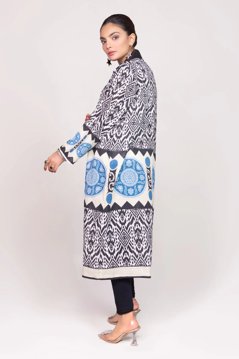 Printed Melody Printed Gown Shirt - Image 5