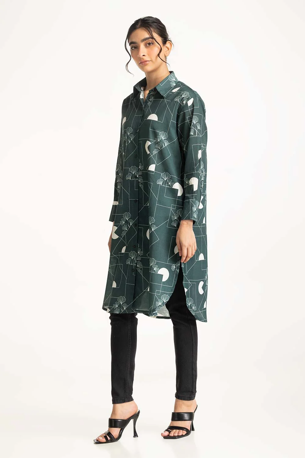 Printed tunic dress - Image 6