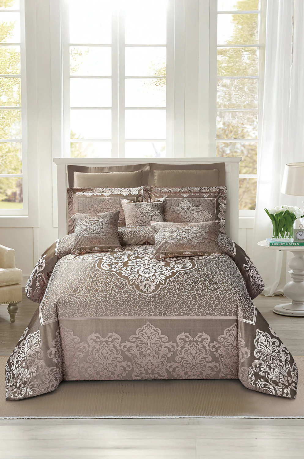 Prochini Chenille Comforter Set - Image 2