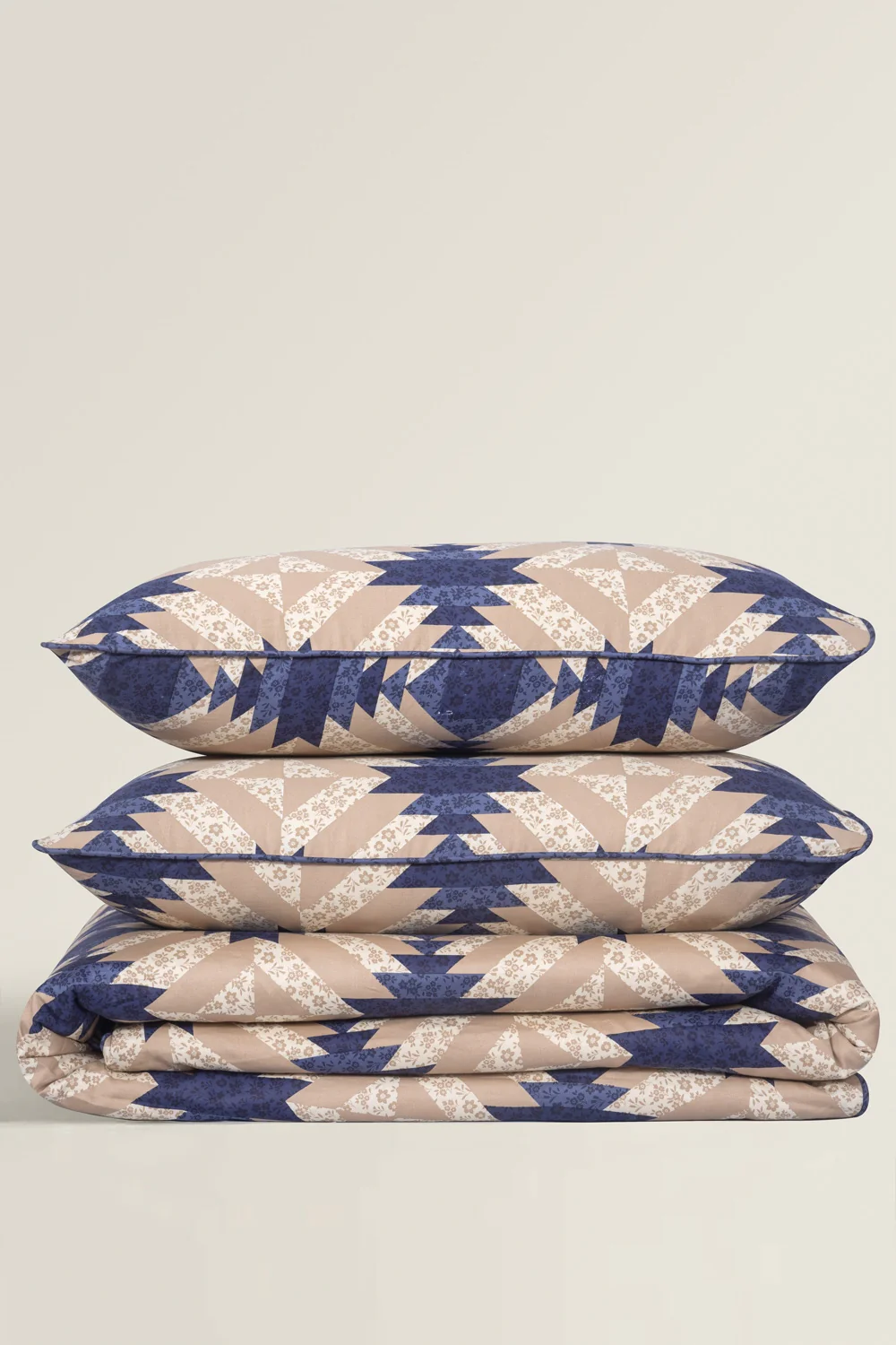 Quad Patch T-200 Quilt Cover Set - Image 4