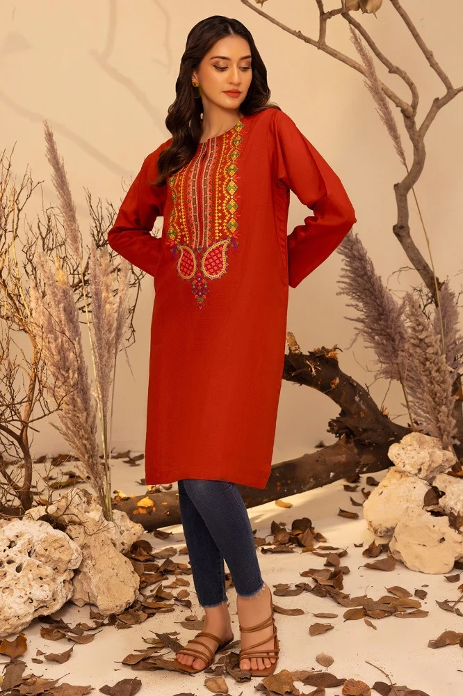 raw-silk Embroidered Shirt - Image 4