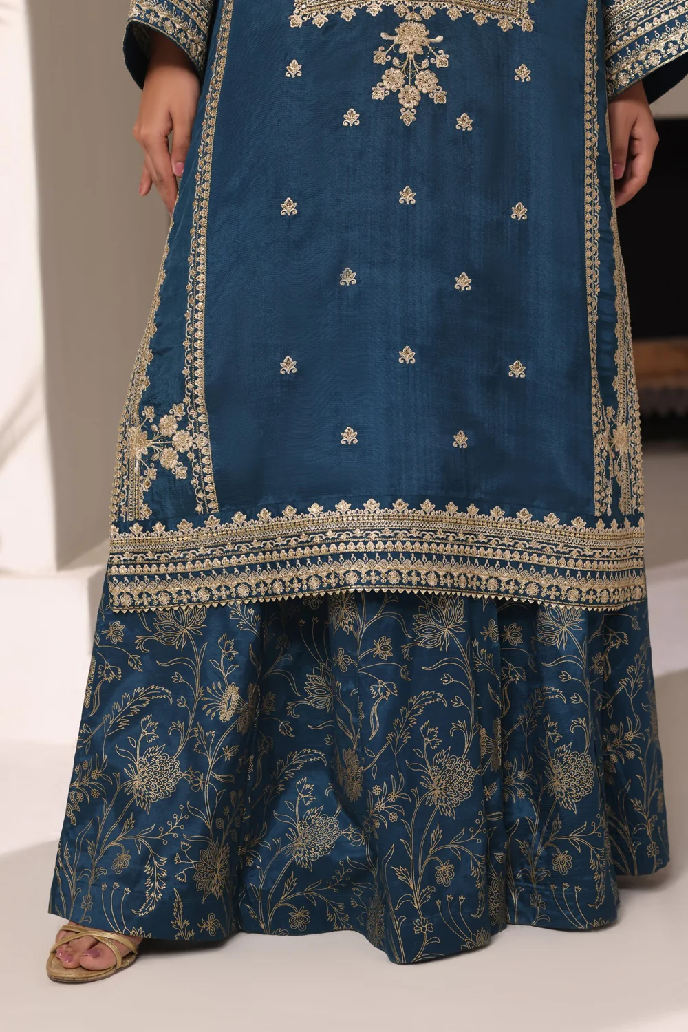 Rawsilk Embroidered Shirt And Trouser - Image 6