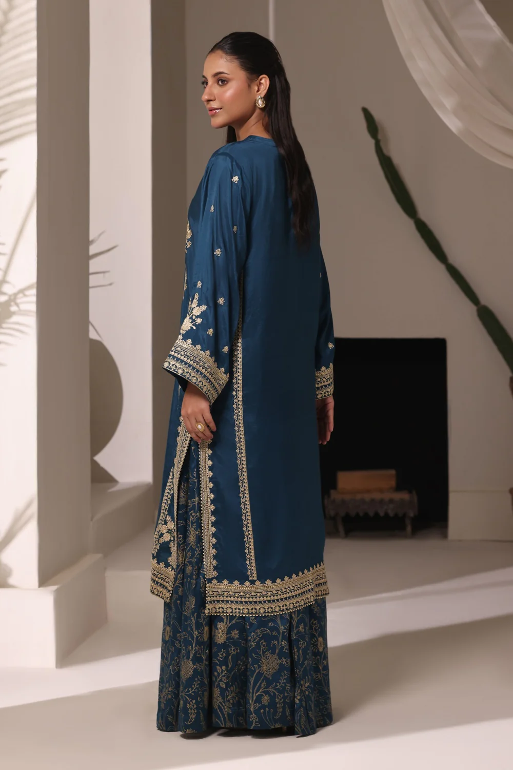 Rawsilk Embroidered Shirt And Trouser - Image 7