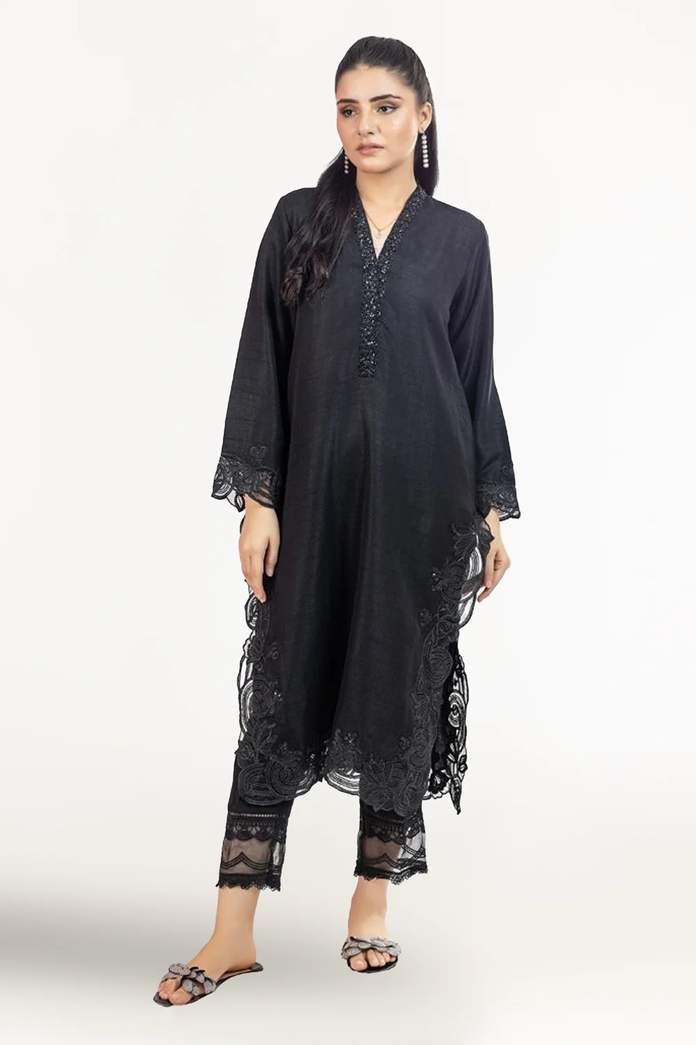Rawsilk Embroidered Shirt