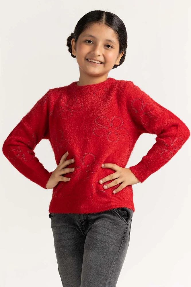 Red Basic Sweater