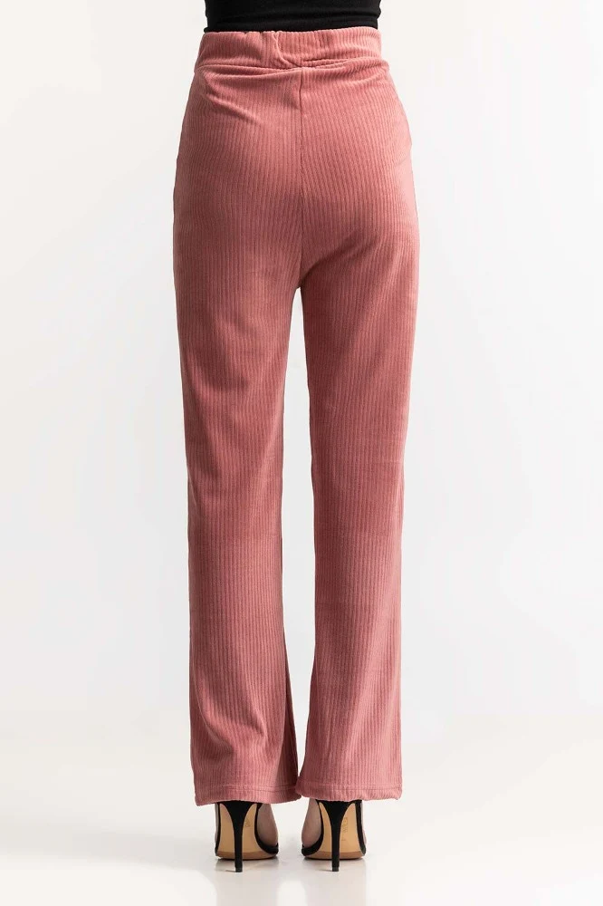 Red Basic Trouser - Image 4