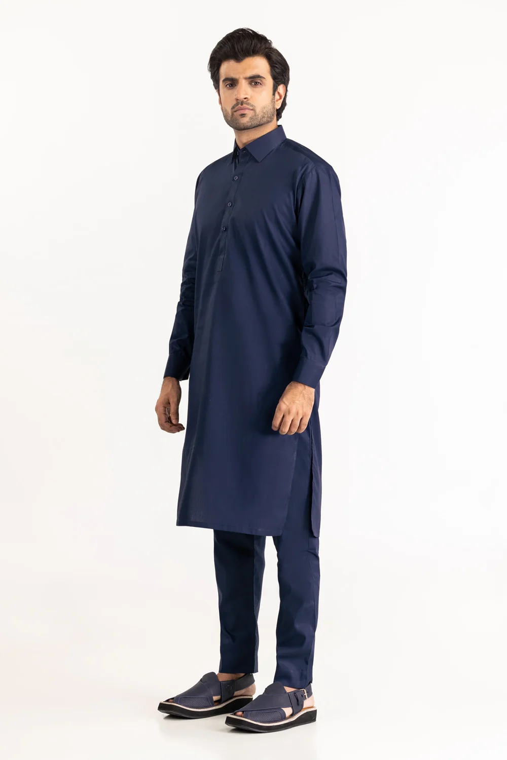 Red Gold Latha Unstitched Fabric Cotton-LF - Image 20