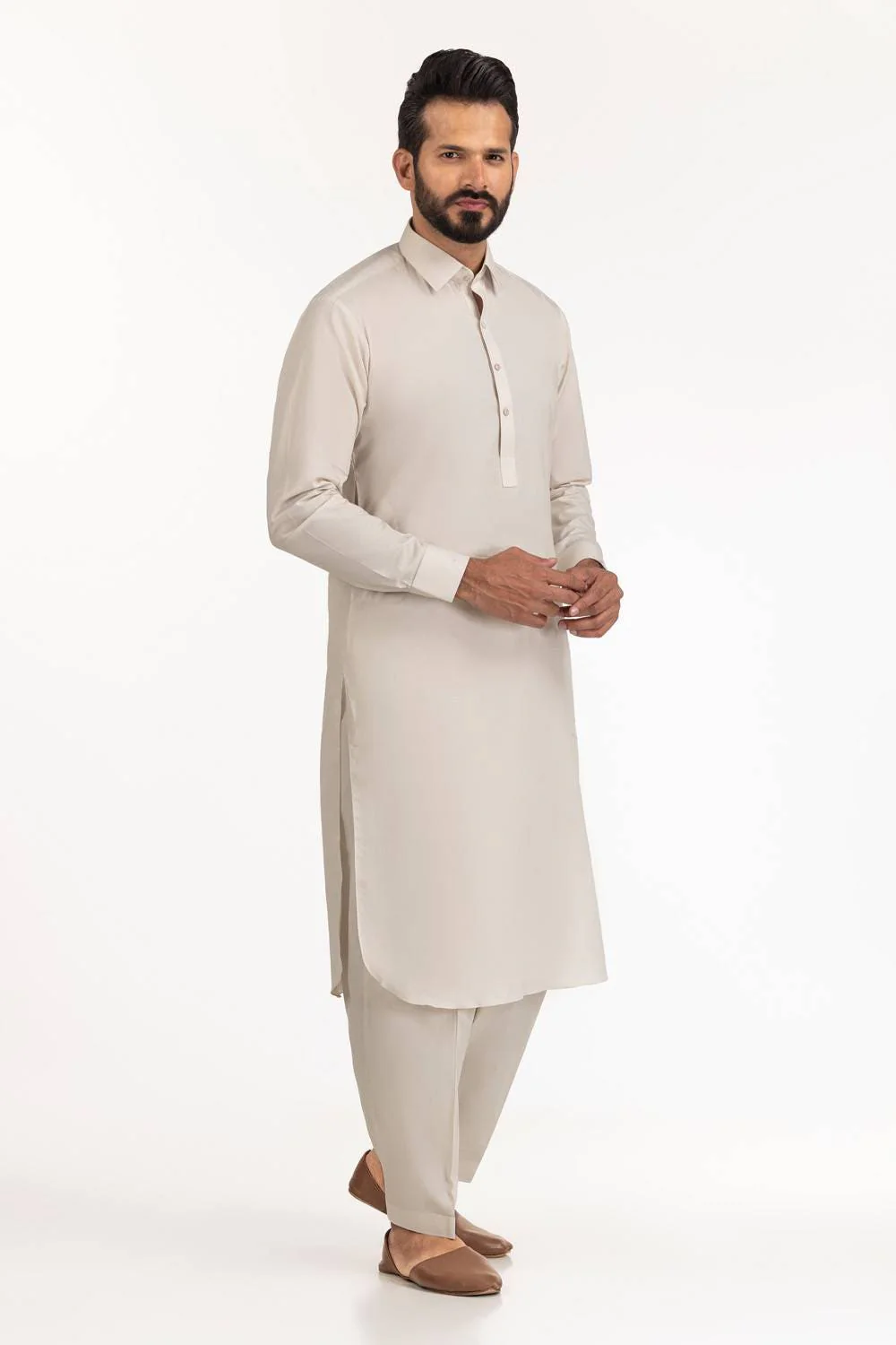 Red Gold Latha Unstitched Fabric Cotton-LF - Image 70