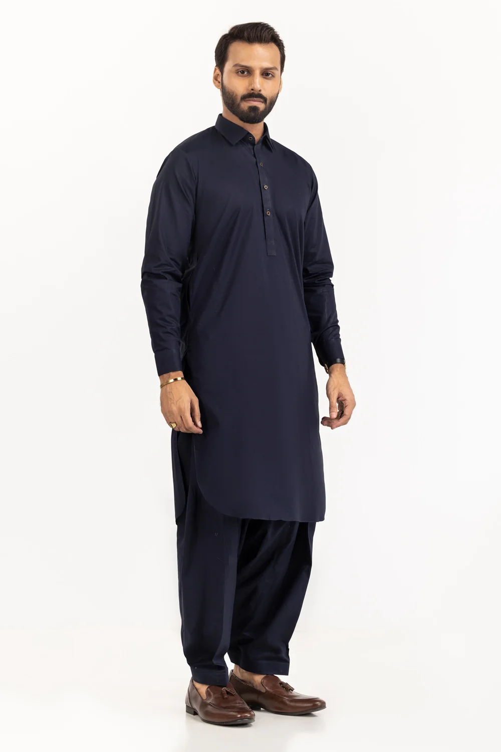 Red Gold Latha Unstitched Fabric Cotton-LF - Image 80