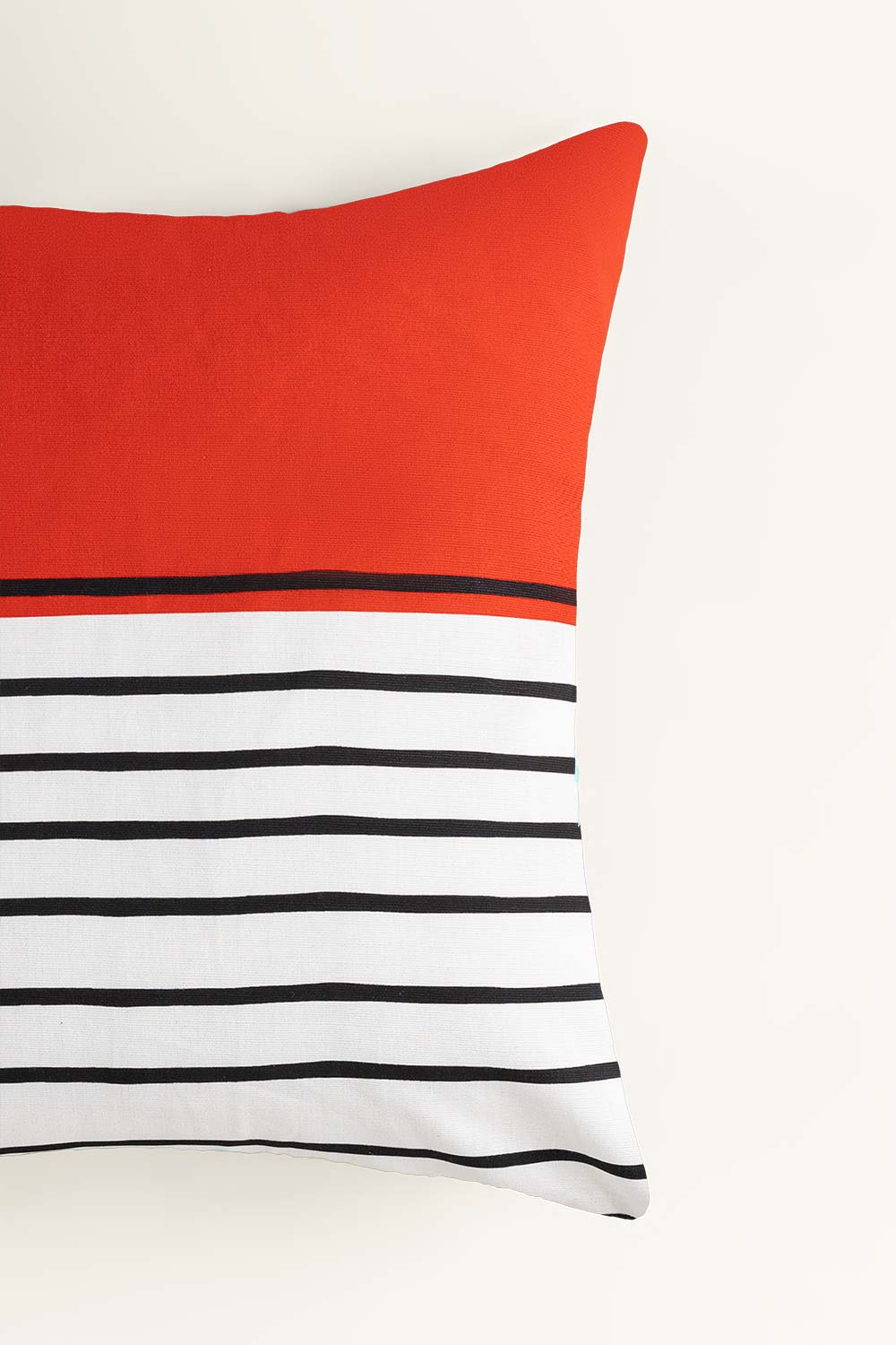 Red Lines Digital Cushion Cover - Image 2