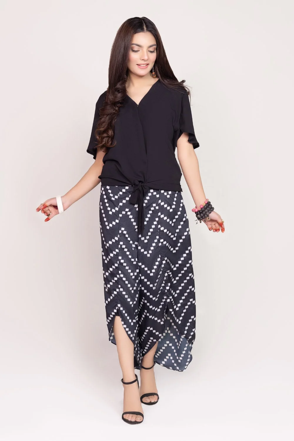 Refresh Prespective Dyed Shirt And Printed Trouser - Image 3