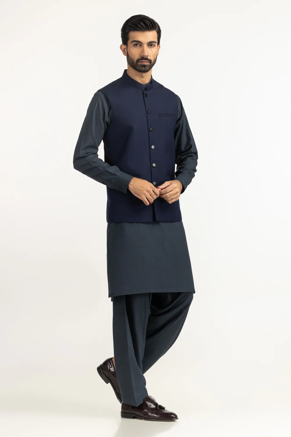 Regular Fit Basic Waistcoat - Image 4