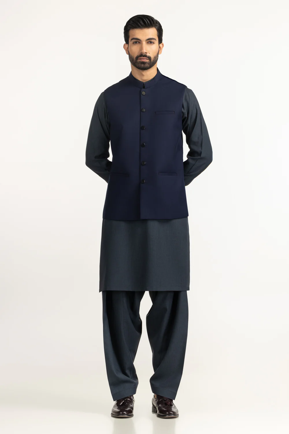 Regular Fit Basic Waistcoat - Image 6