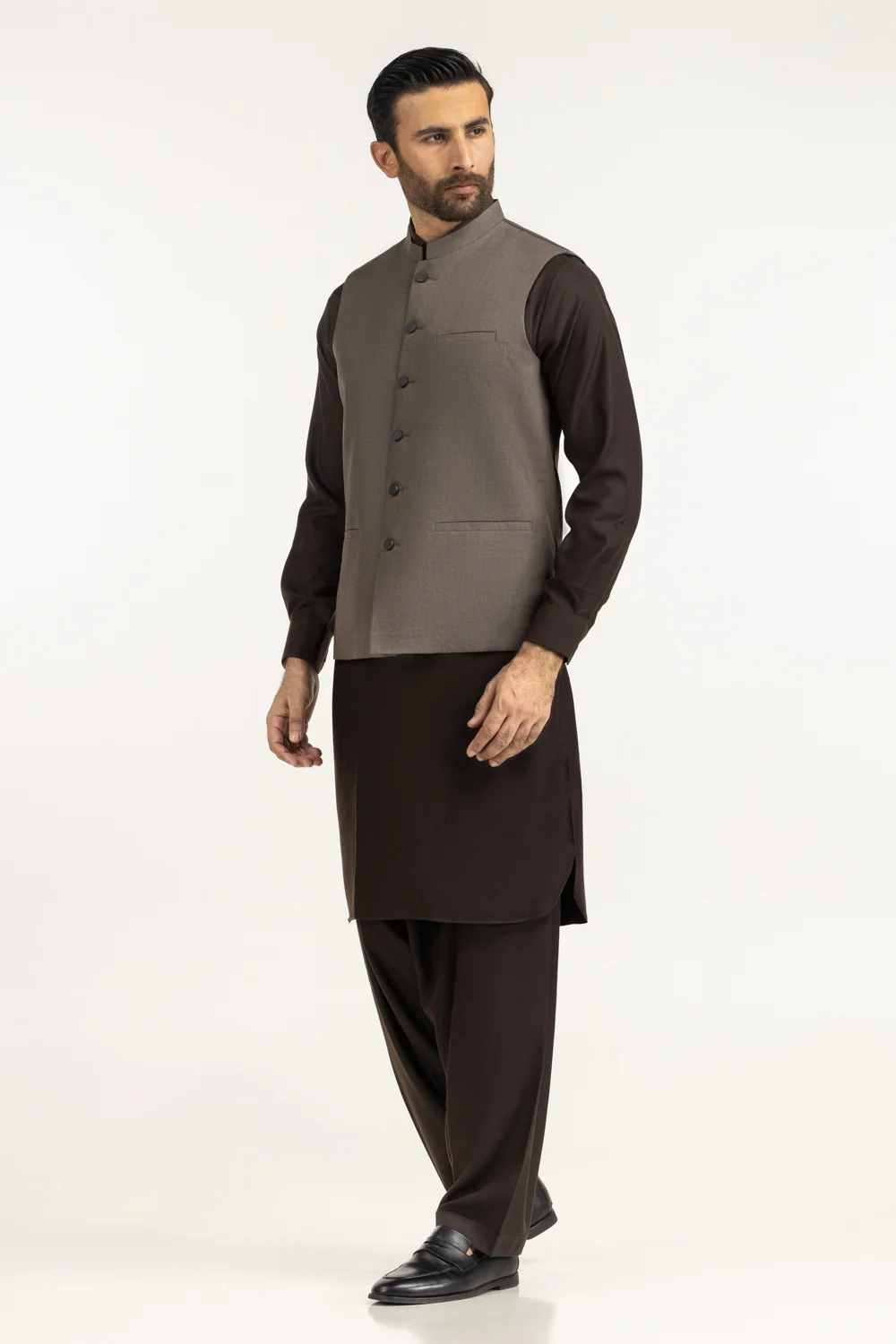 Regular Fit Basic Waistcoat - Image 3