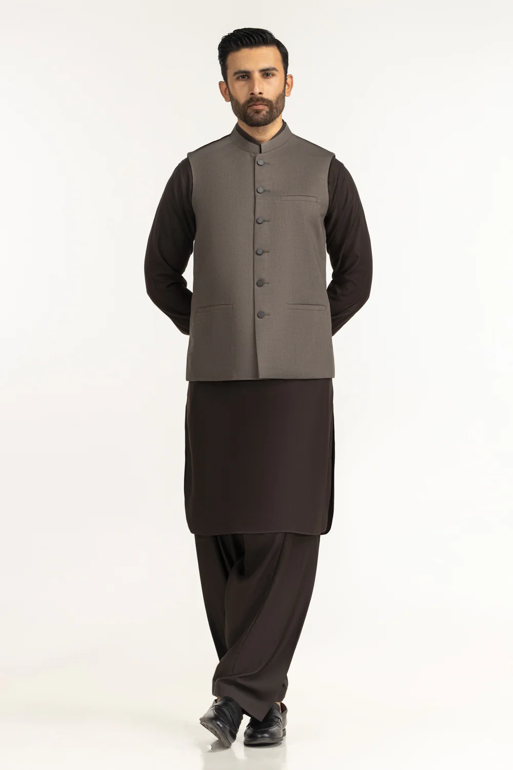 Regular Fit Basic Waistcoat - Image 6