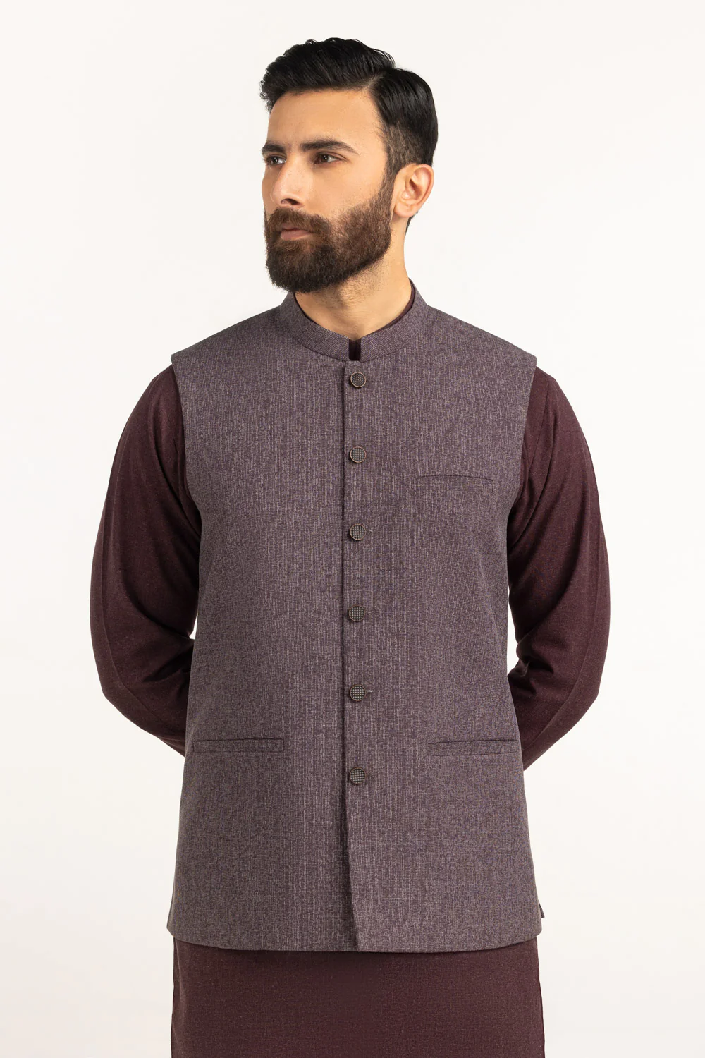 Regular Fit Basic Waistcoat - Image 2