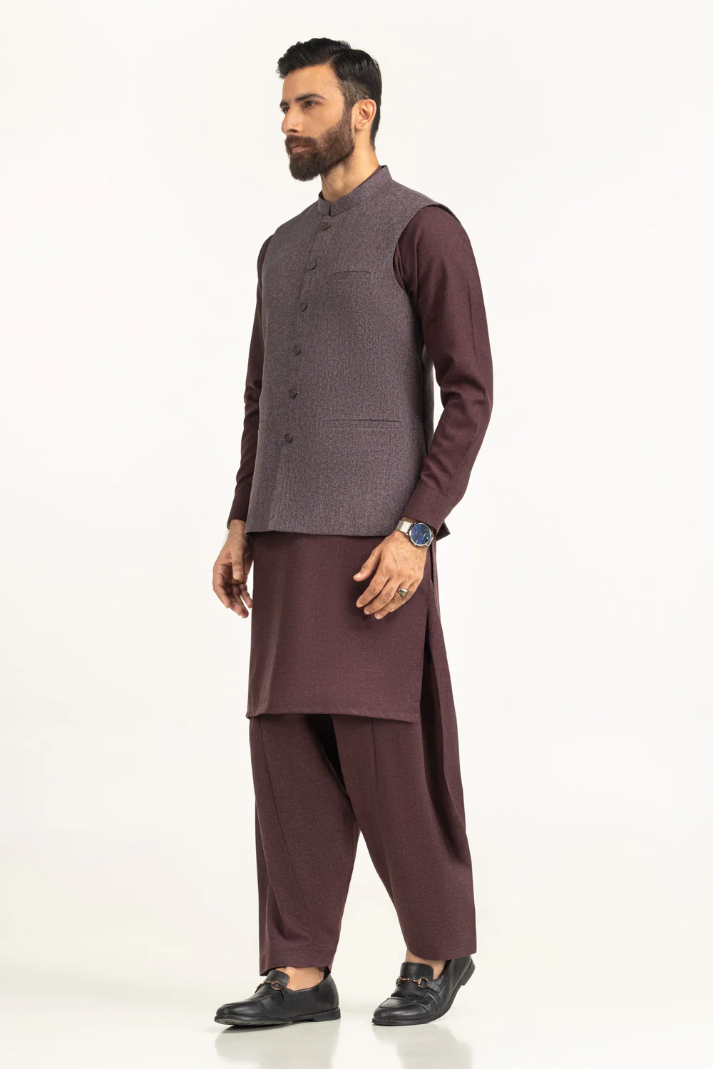Regular Fit Basic Waistcoat - Image 4