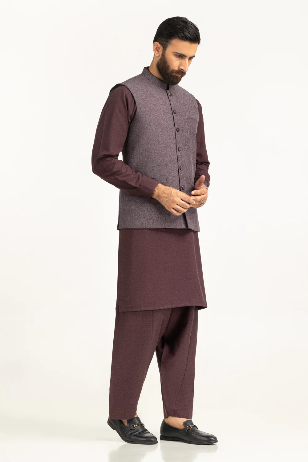 Regular Fit Basic Waistcoat - Image 5