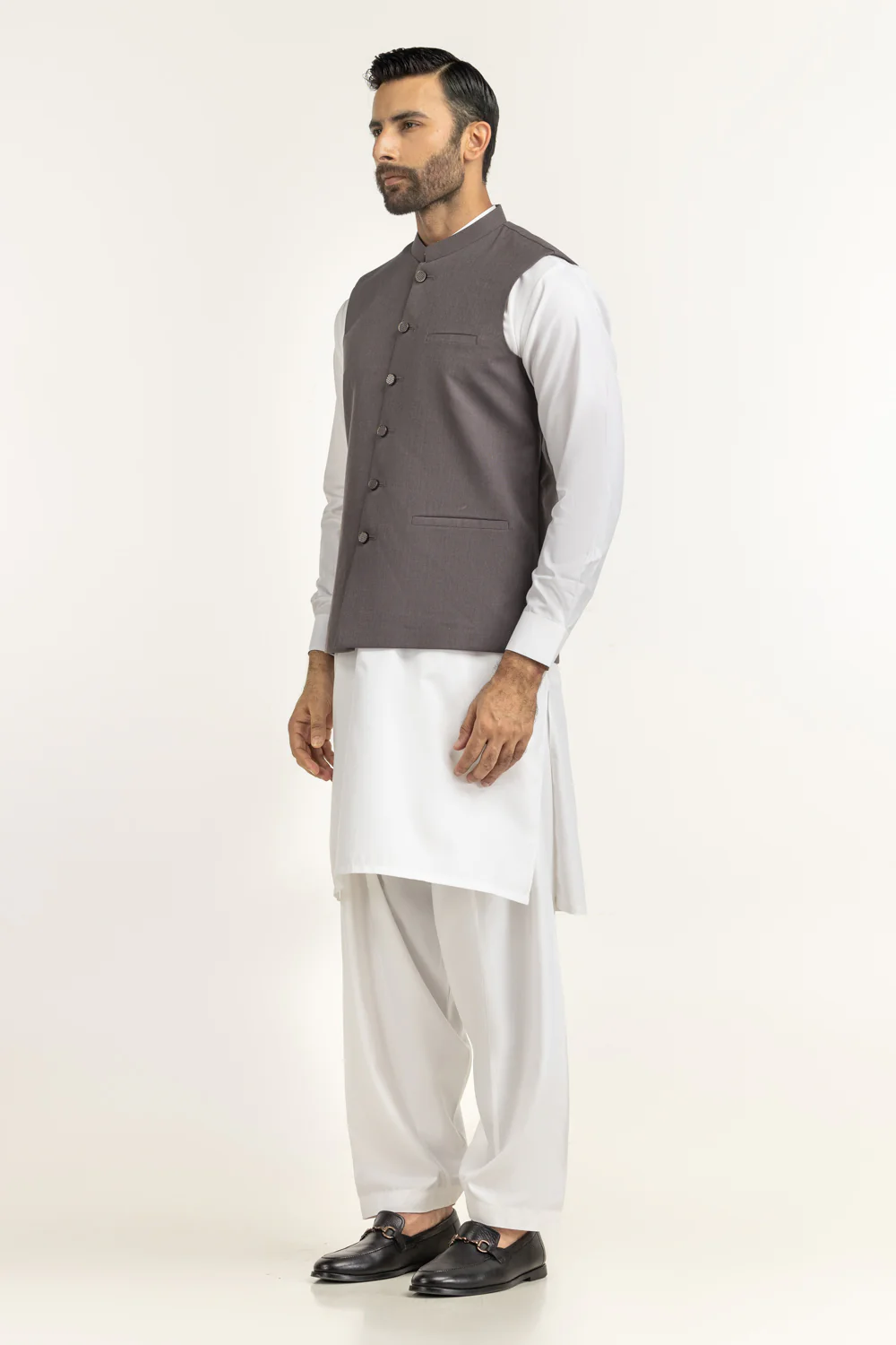 Regular Fit Basic Waistcoat - Image 3