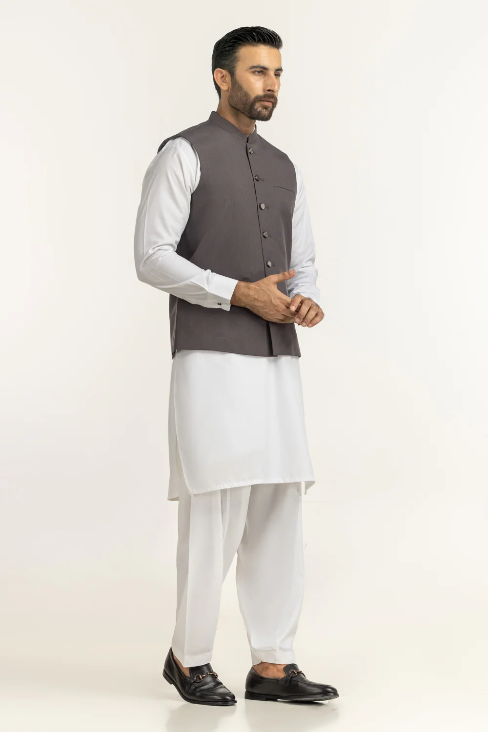 Regular Fit Basic Waistcoat - Image 4