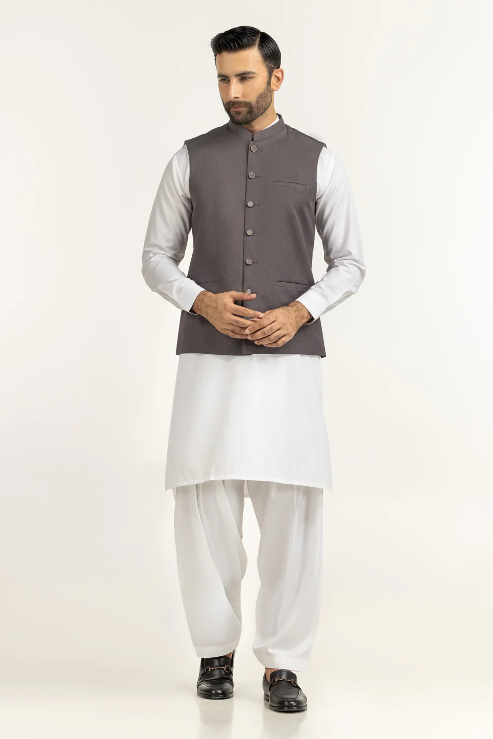 Regular Fit Basic Waistcoat - Image 6