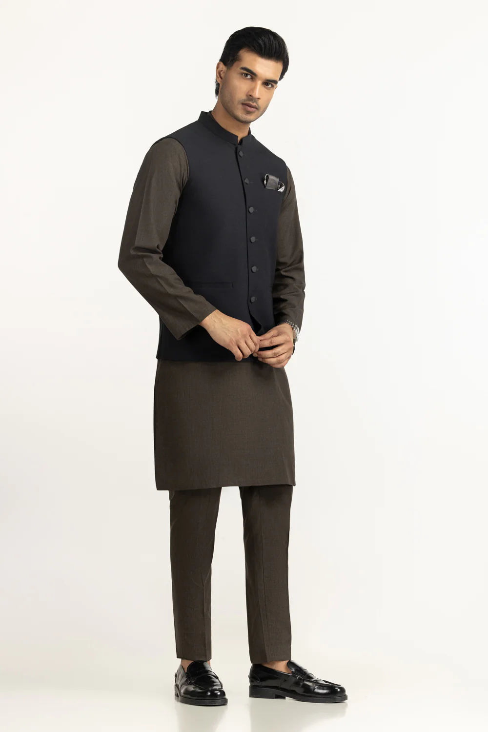 Regular Fit Basic Waistcoat - Image 4