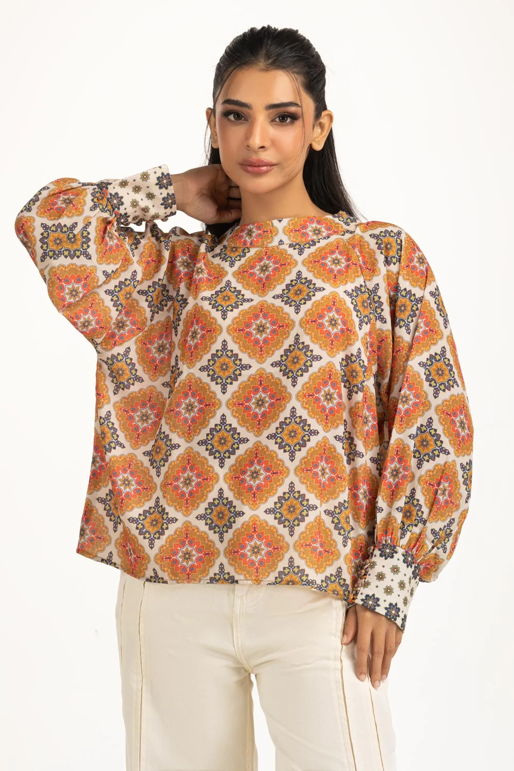 Regular Fit Blouse - Image 3
