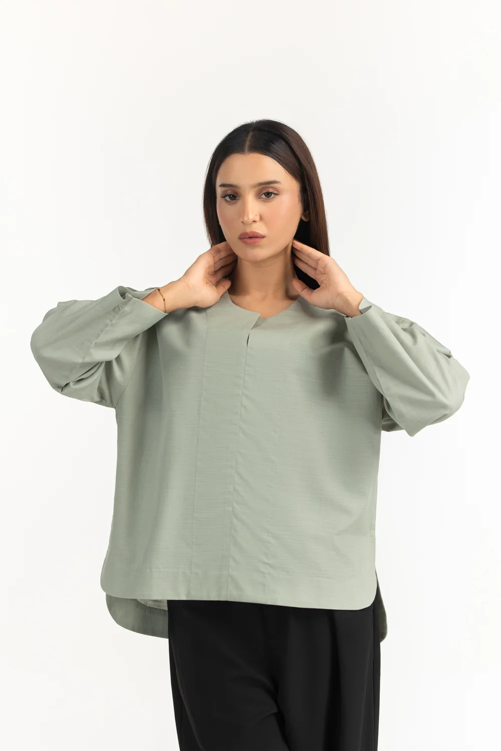 Regular Fit Blouse - Image 3