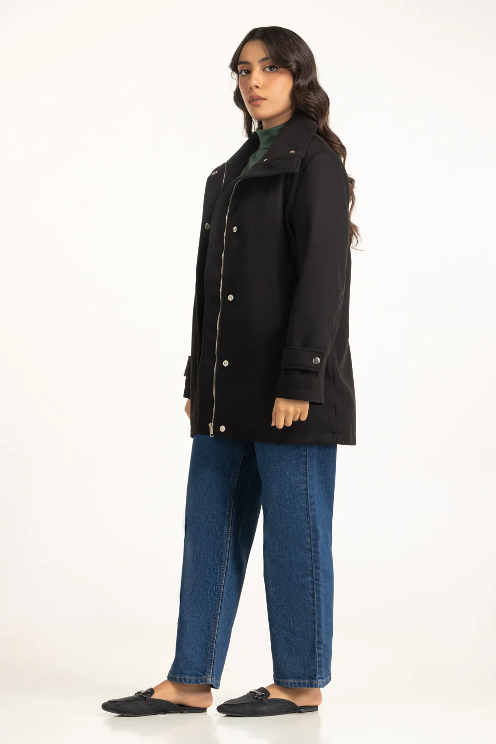 Regular Fit Coat - Image 4
