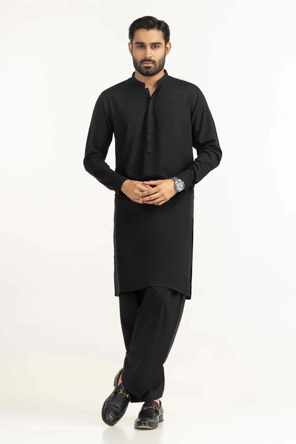 Regular Fit Embroidered Suits - Image 3
