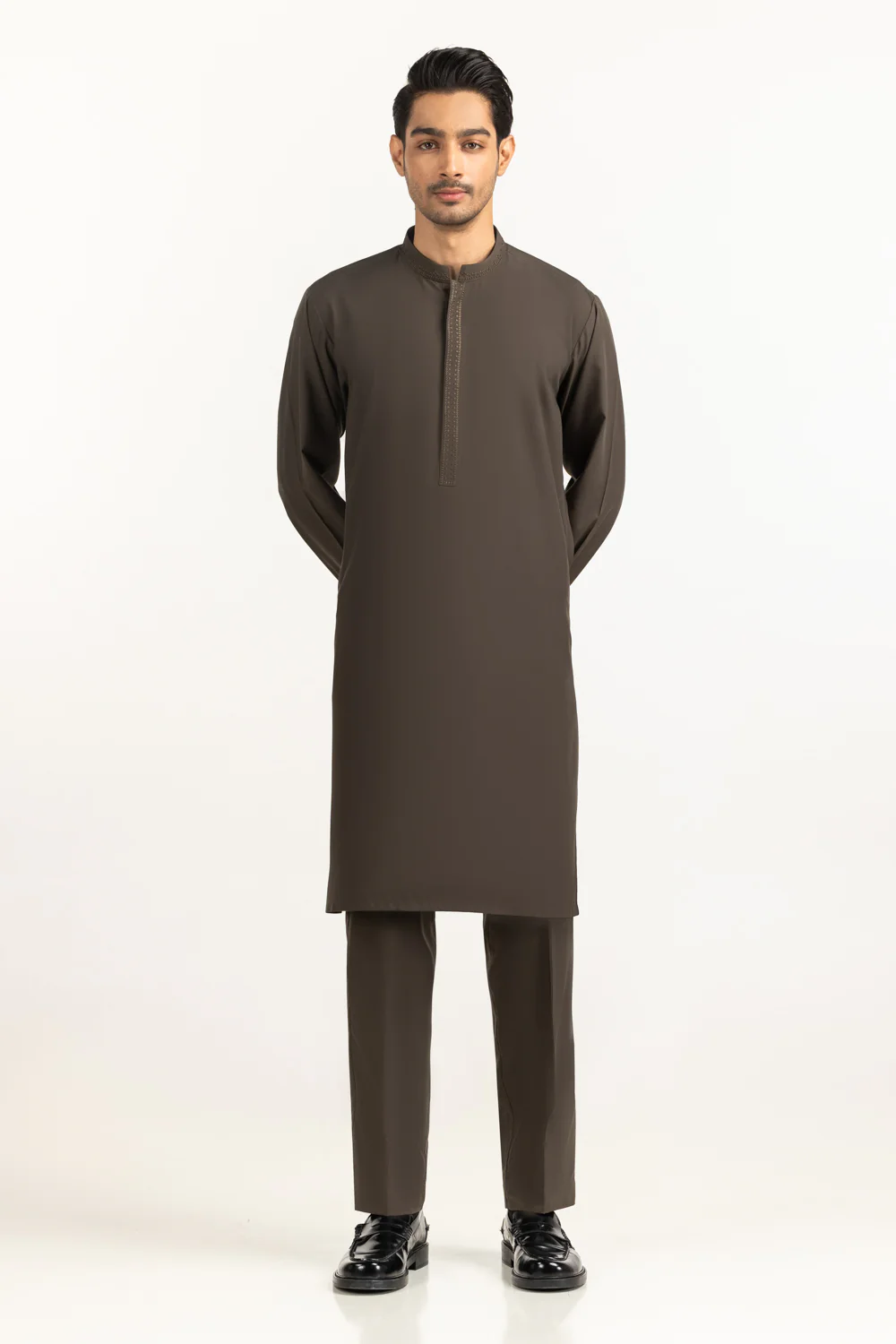 Regular Fit Embroidered Suits - Image 4