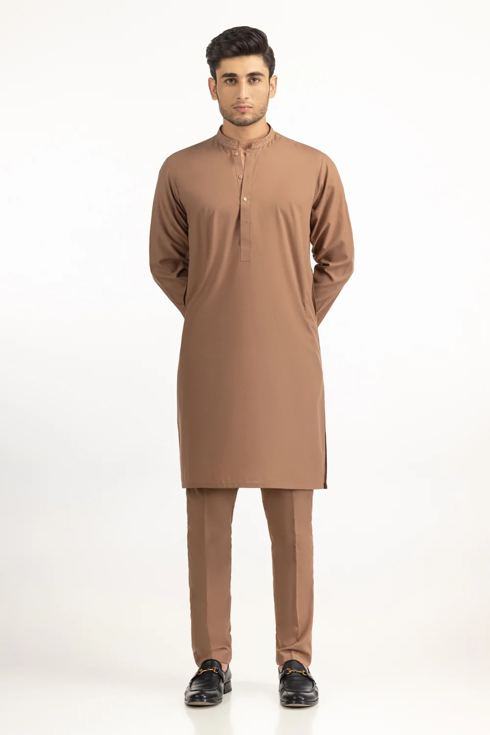 Regular Fit Embroidered Suits - Image 4