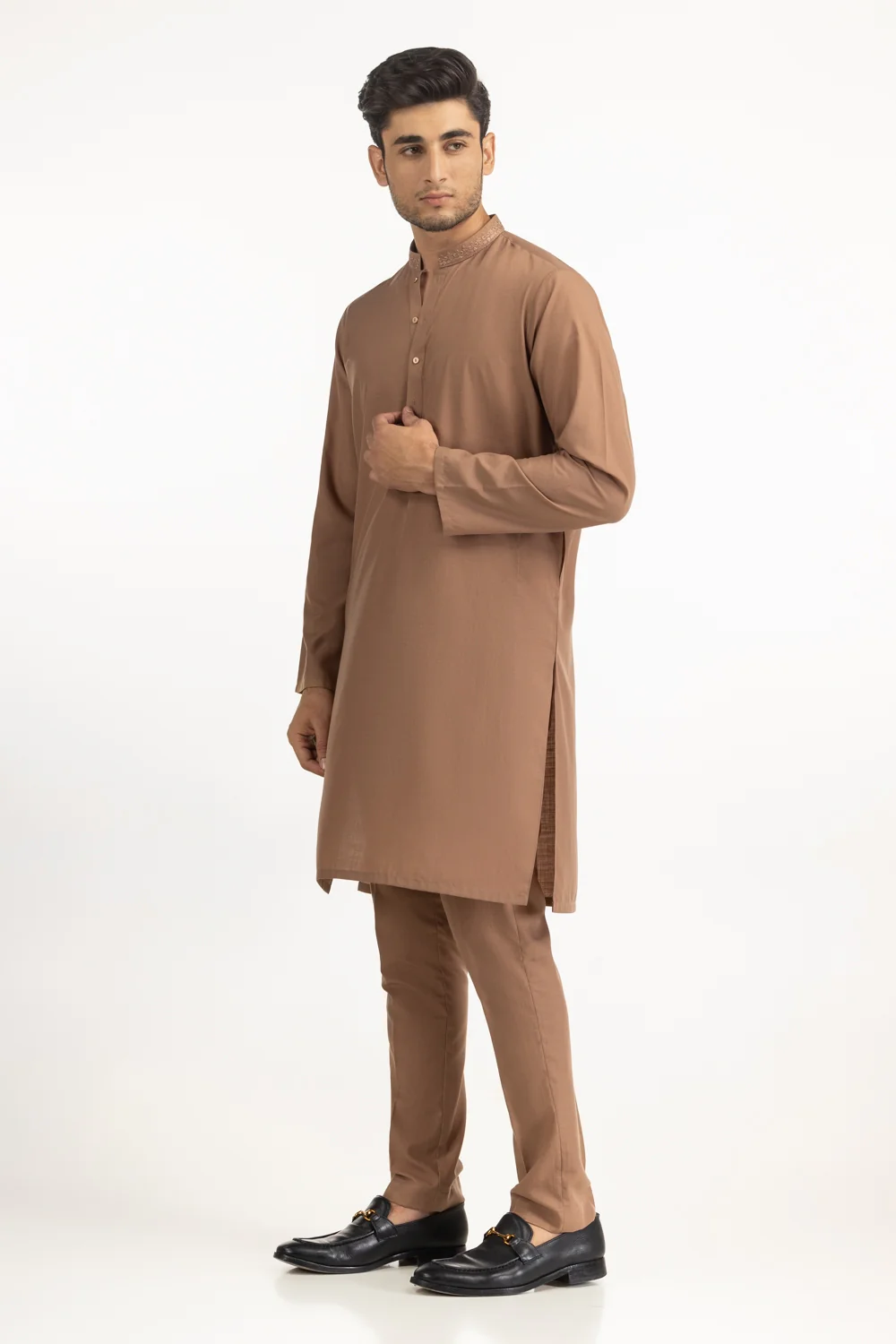 Regular Fit Embroidered Suits - Image 5