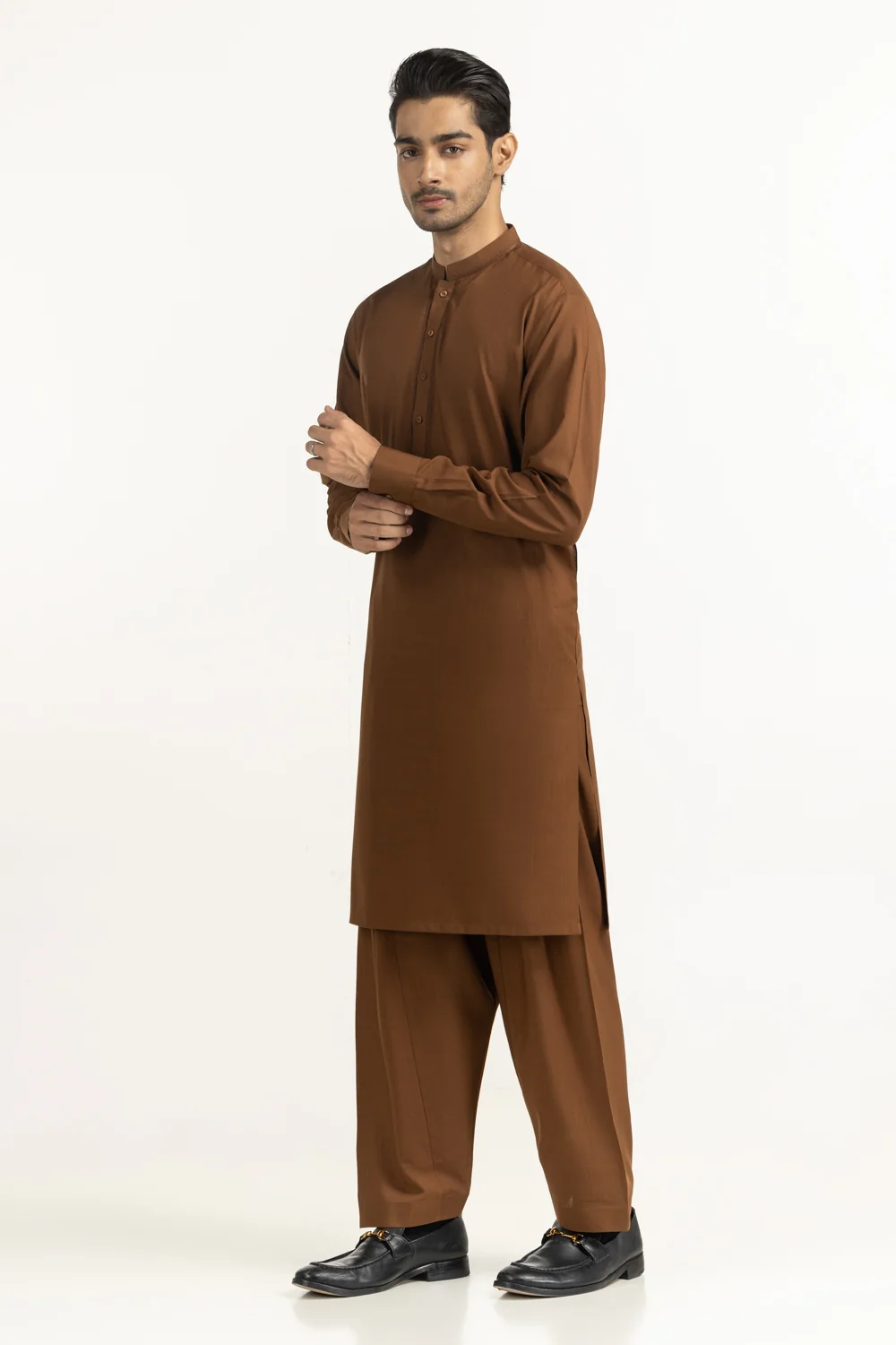 Regular Fit Embroidered Suits - Image 6
