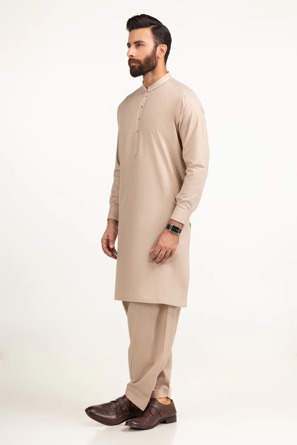 Regular Fit Embroidered Suits - Image 3