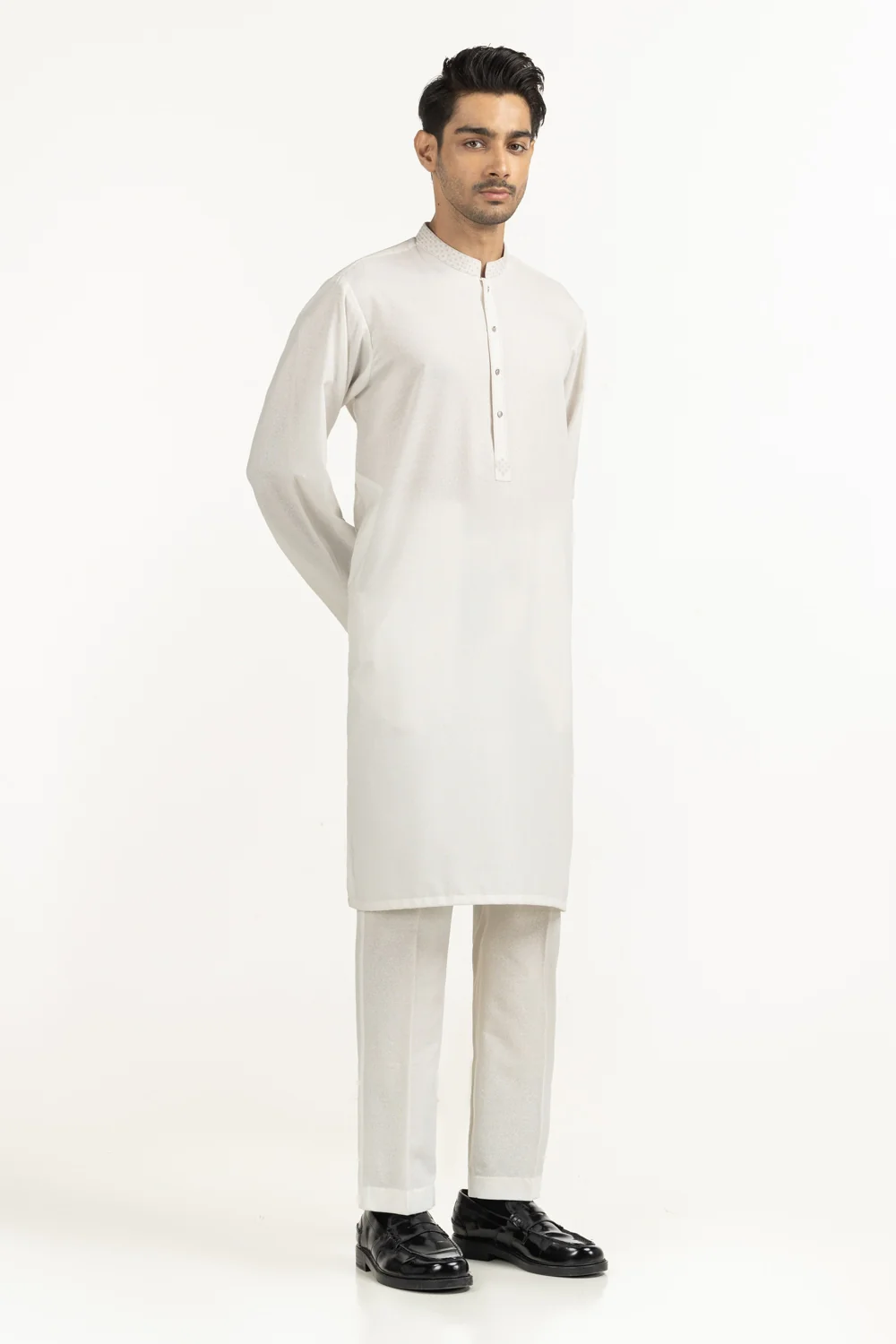 Regular Fit Embroidered Suits - Image 4