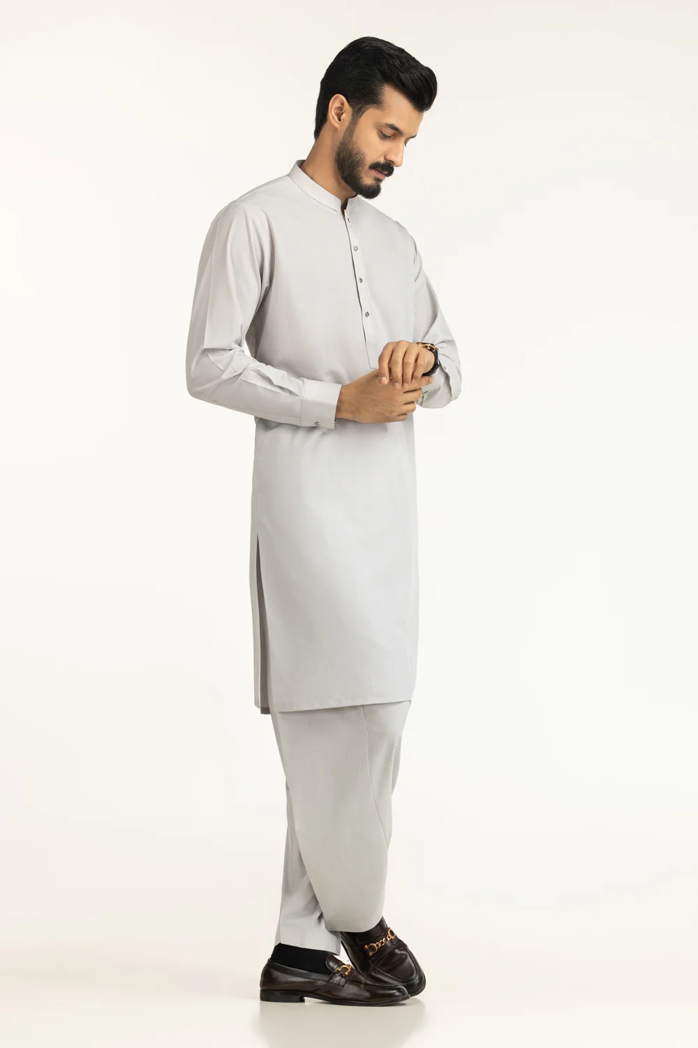 Regular Fit Embroidered Suits - Image 4