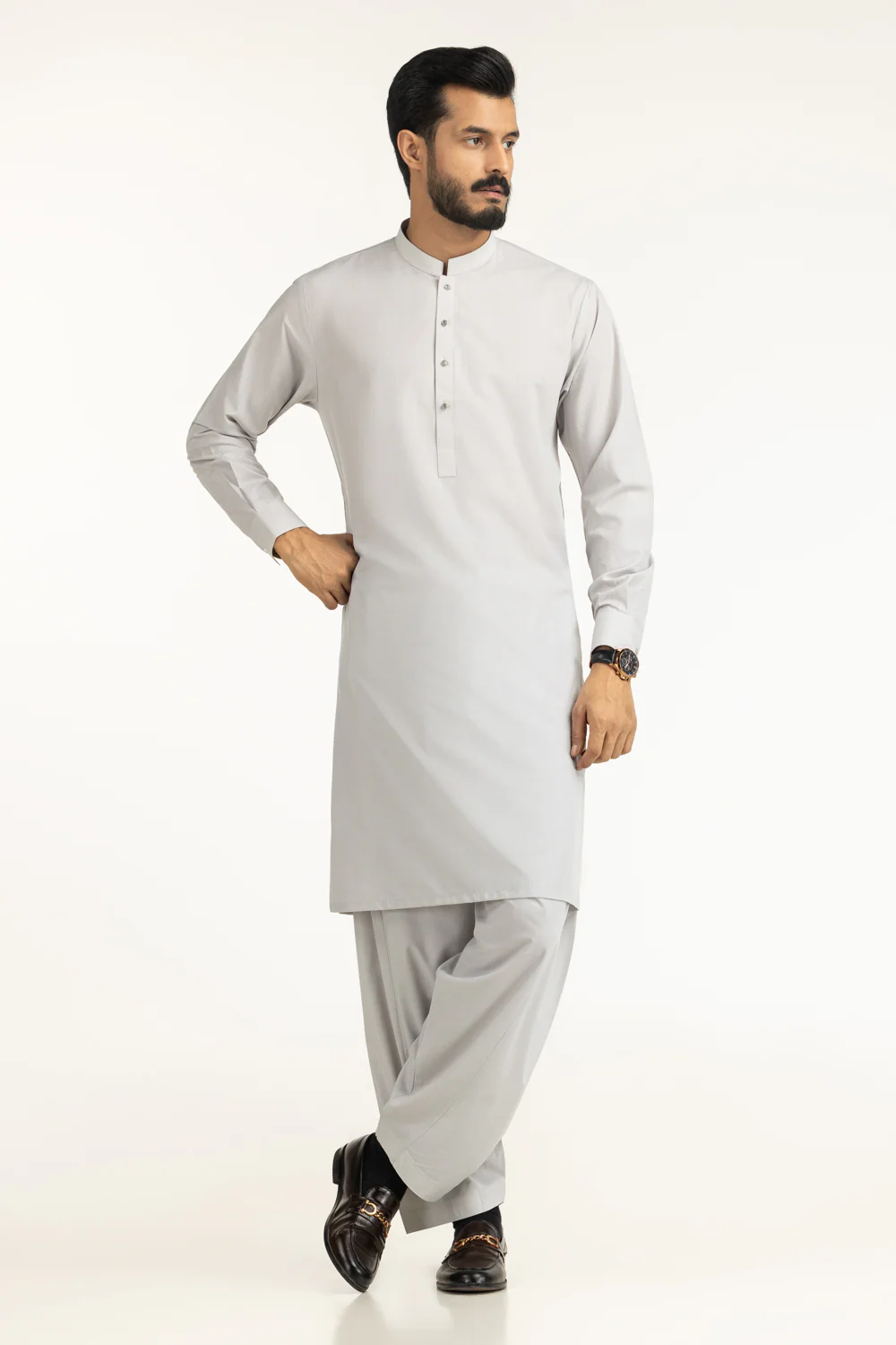 Regular Fit Embroidered Suits - Image 6