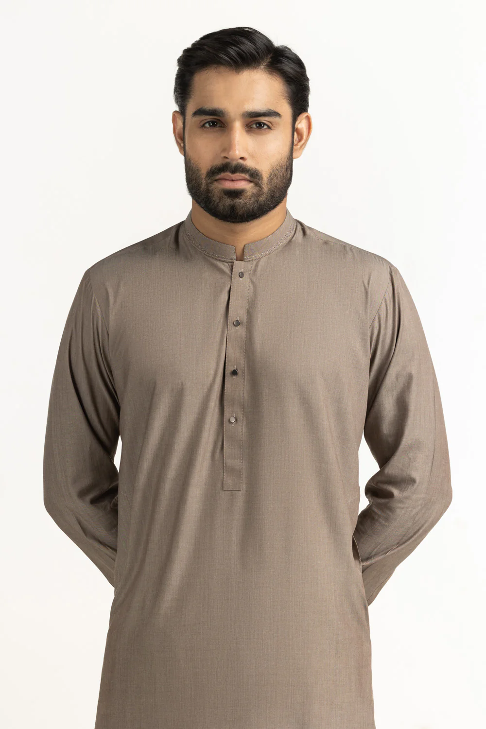 Regular Fit Embroidered Suits