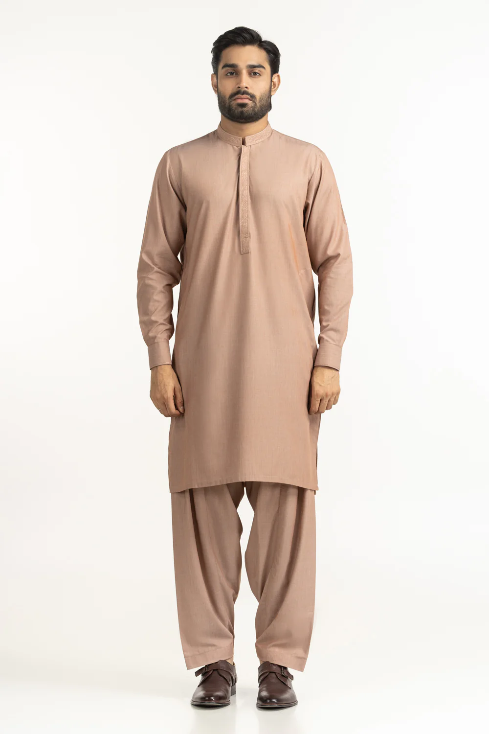 Regular Fit Embroidered Suits - Image 3