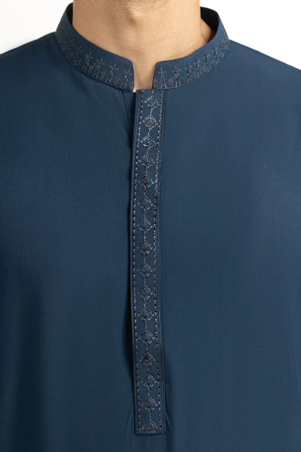 Regular Fit Embroidered Suits - Image 2
